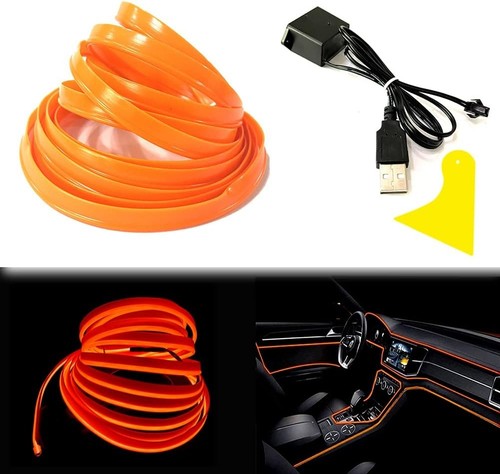 Draht orange flexibel - el-draht, 3m