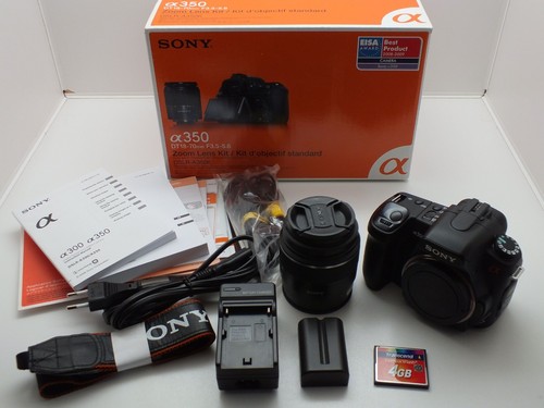 Sony alpha a350 dslr 2mp - a350, 14,2mp