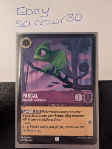 Disney lorcana demo pascal - pascal,