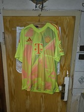 Manuel Neuer Bayern München Adidas Trikot Torwart Bundesliga wie Neu 