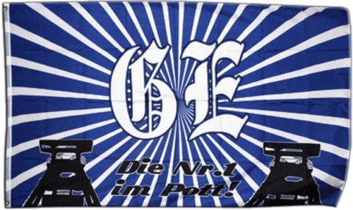 Fahne fanflagge gelsenkirchen - fahne,