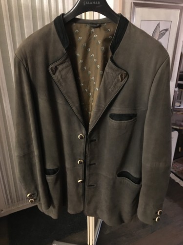Trachten jacke leder 54 - leder, gr.