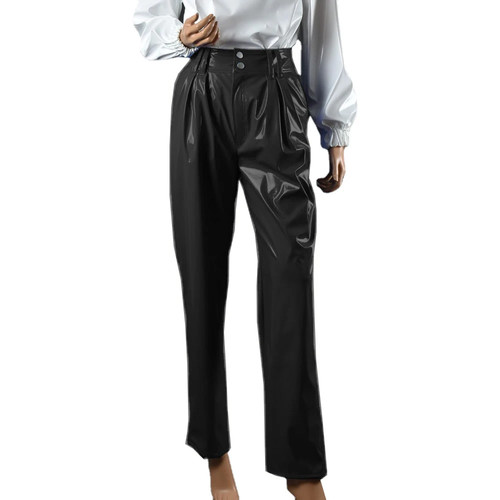 Hohe taille pvc - hohe, leder