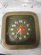 Vintage Küchenuhr Keramik