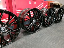 4 Alufelgen Schwarz 18 Dedica