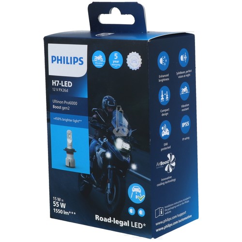 Philips led ultinon pro6000 - h7,