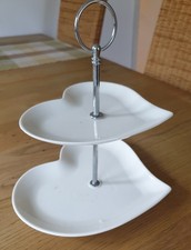 Etagere Herzform Plätzchen Früchte Deko Hochzeit Geburtstag Feier Party