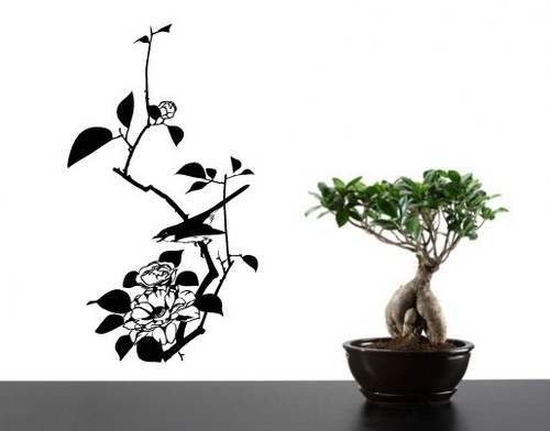 Wandtattoo wohnzimmer schwalbe - wohnzimmer,