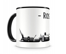Rostock skyline tasse - rostock,