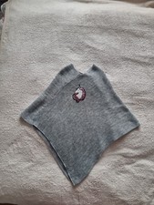 Mädchen poncho strick pulli - strick,