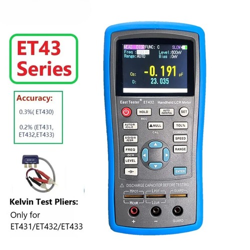 Lcr digital bridge meter et43 - bridge,