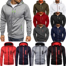 Herren Kapuzenpullover Jacke