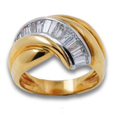 Ring diamant 750 gold kt - 750,