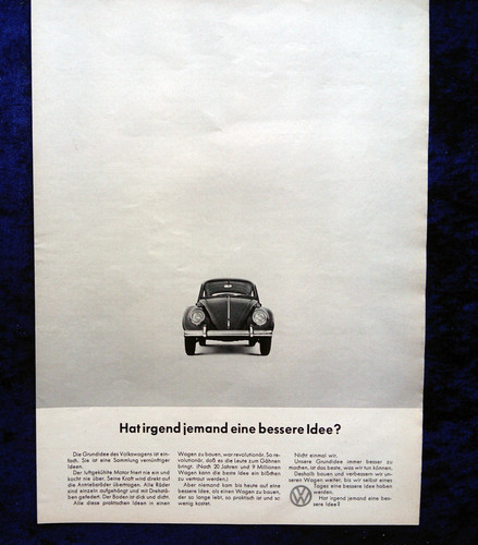 Käfer originale werbung - vw, käfer,