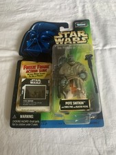 Star Wars POTF OVP 1998 Pote Snitkin with forcepike and blaster pistol (USA)