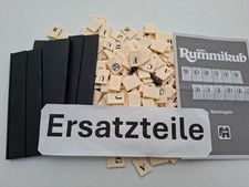 Ersatzteile für * Wort Rummikub * Reiseausgabe, Jumbo, Längsdruck, 19 x 27 mm