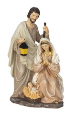 große Krippenfigur mit Josef, Maria und Jesus h21cm b12cm Weihnachten Neuware