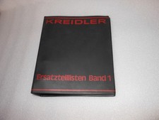 KREIDLER Ersatzteillisten Band 1 - Mofa Mokick Moped - Florett ua. /Oldtimer