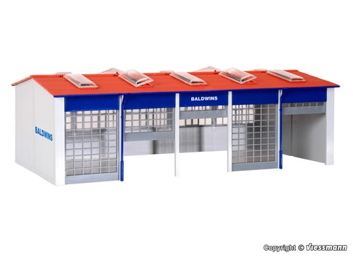Kibri 39212 fahrzeughalle - kibri,
