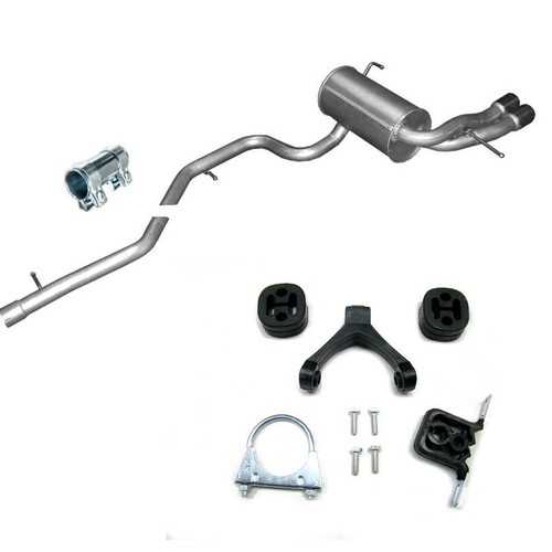 Komplette auspuff anbausatz - auspuff,