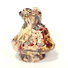 Vase "Höhle Lascaux" sig. w16 Unikat Keramik Steinzeug Prof.em Loeschner-Gornau