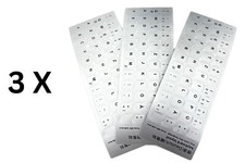 3x DE Silber 48 Tasten