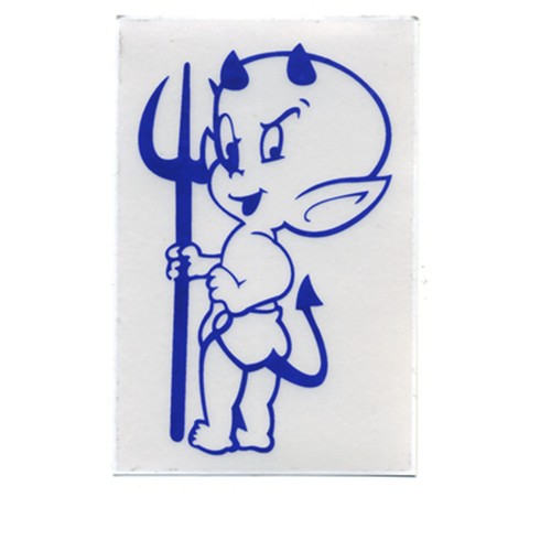 Aufkleber teufel sticker - aufkleber,