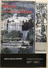 Plakat Christo and Jeanne Claude / galerie georg nothelfer / SIGNIERT SIGNED