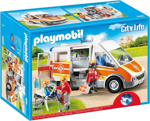 Playmobil 6685 krankenwagen - playmobil,