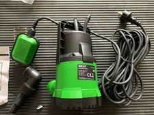 Bakaji Pumpe Tauchpumpe 250 W Klares Wasser Fördermenge 5000 Liter Elektropumpe