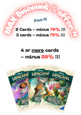 Disney Lorcana 7 Archazias Island (Choose your card ) English - NM