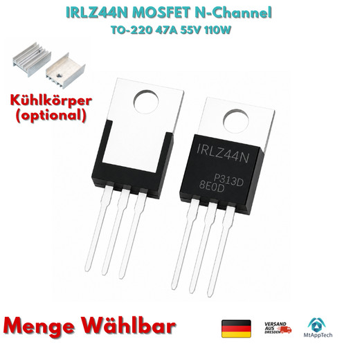 Irlz44n kanal mosfet to220 - mosfet,