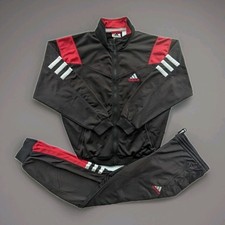 ADIDAS Jogginganzug M Vintage Y2K 90s 80s Retro Herren alt - Tracksuit  jogging