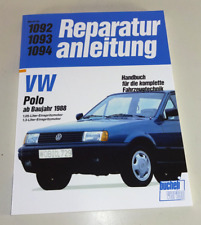Reparaturanleitung VW Polo II - Typ 86C 2F - ab Baujahr 1988