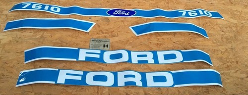 Ford 7610 aufklebersatz - ford,