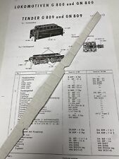 Märklin  HO G800 und GN800