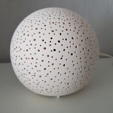 Kugellampe groß in Natur Look