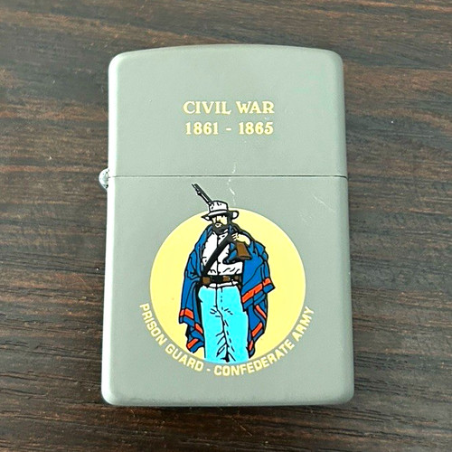 Zippo feuerzeug grau civil war - zippo,