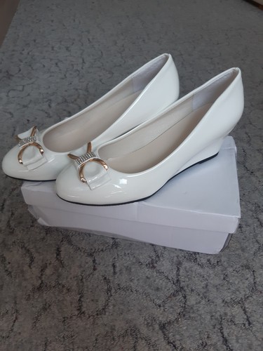 Weiße damen ballerinas mit - ballerinas,