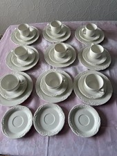 Villeroy & Boch "Foglia"- Kollektion ausweißem Porzellan, 1990er Jahre