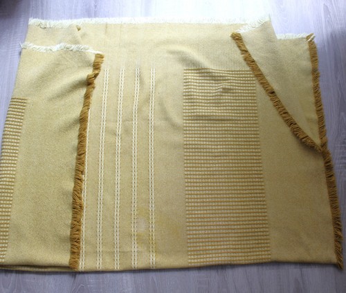 Kult ddr tischdecke gelb mit - ddr,