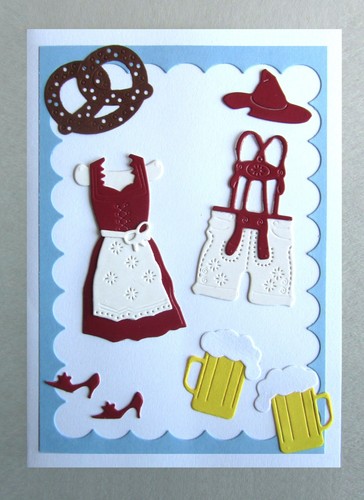 Bayern bayrische karte - bayern, dirndl