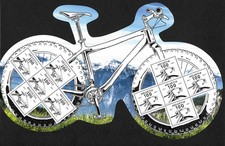Schweiz: 200 Jahre Fahrrad: #2480, Briefmarken Spezial Block 2017, postfrisch