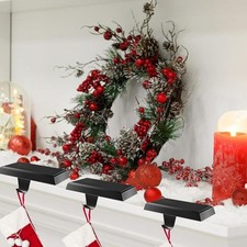 Christma Stock Hold Mantel