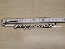 Original Vintage Schriftzug  GOGGOMOBIL  Glas / Eicher Dingolfing  keine Replika