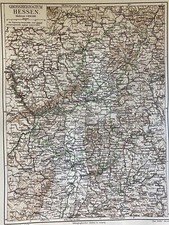 antike historische Landkarte