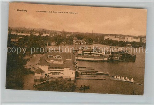 Hamburg city alsterpartie mit - ,
