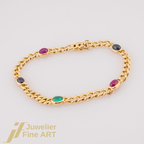 Armband rubin smaragd saphir - armband,