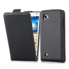 Hülle für LG OPTIMUS 4X HD Flip Schutzhülle Handy Case Cover Magnetverschluss