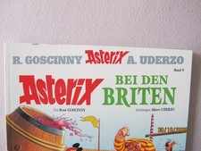 Asterix  Fehldruck Fehlschnitt bei den Briten
